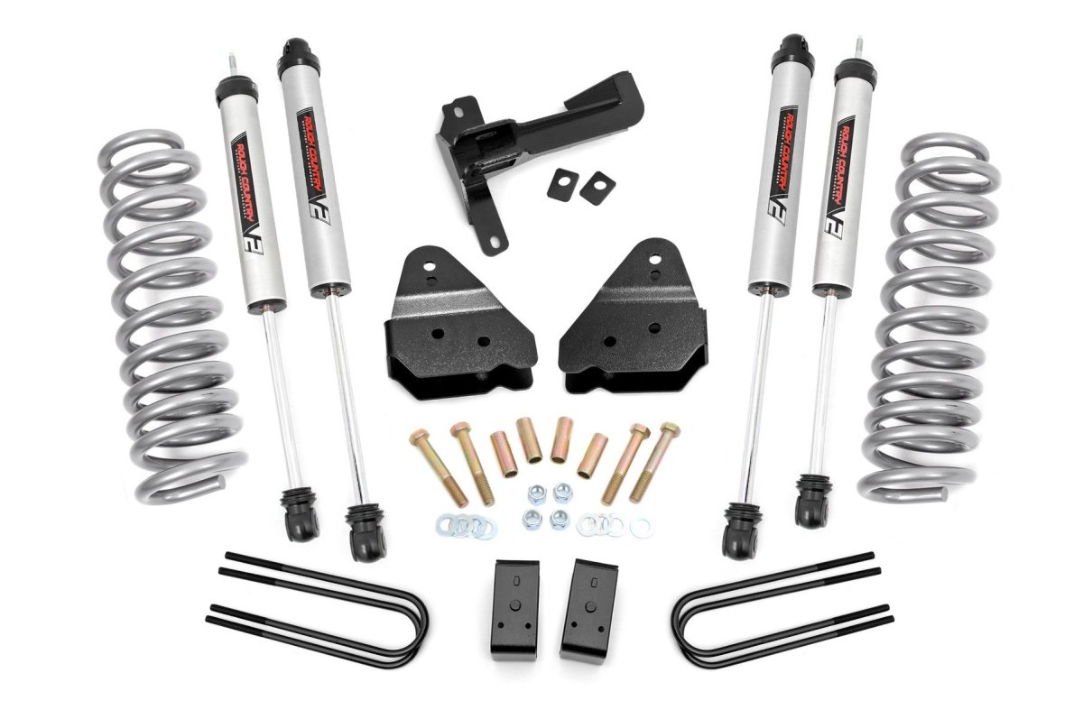 Ford F-250 Super Duty Suspension Lift Kit - Front - Rough Country - V2 - '17-'22